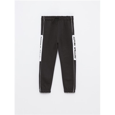 TRACKSUIT BOTTOMS WITH SIDE TAPING
