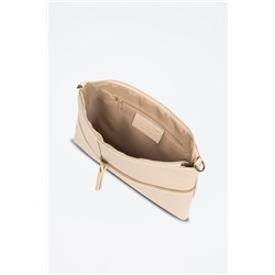 Bandolera de piel Arreone - Blanco