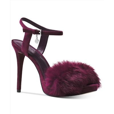 MICHAEL Michael Kors Faye Embellished Evening Sandals