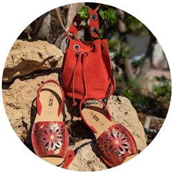 AVARCA MENORQUINA · 2105 rojo+AB.Z · Pelle · Bary ser (650) fuego АКЦИЯ