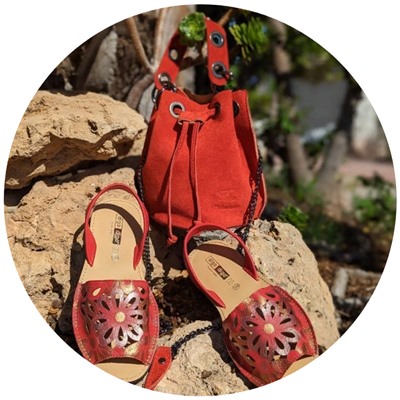 AVARCA MENORQUINA · 2105 rojo+AB.Z · Pelle · Bary ser (650) fuego АКЦИЯ