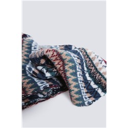 Bufanda jacquard multicolor