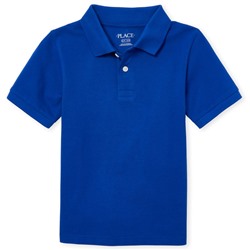 Boys Uniform Pique Polo