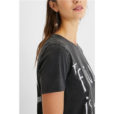 Camiseta manga corta mensajes