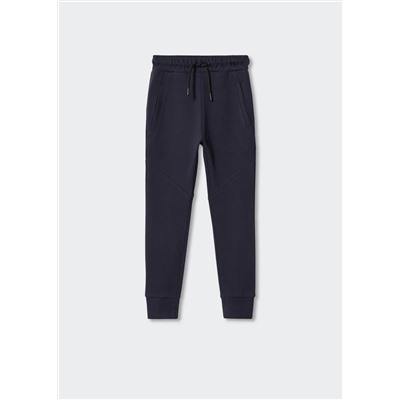 Jogger algodón cordón -  Niño | MANGO OUTLET España