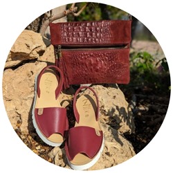 AB.Zapatos · 3202 · Granate+AB.Z · Pelle · 22-07 COCO (280) BURDEOS АКЦИЯ