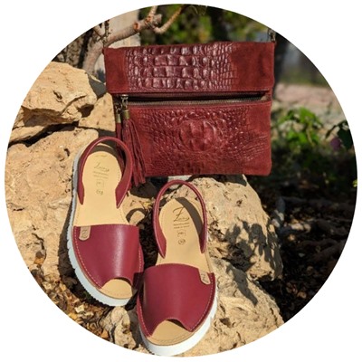 AB.Zapatos · 3202 · Granate+AB.Z · Pelle · 22-07 COCO (280) BURDEOS АКЦИЯ