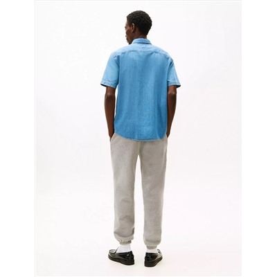 Regular Fit Medium Wash Chambray Shirt