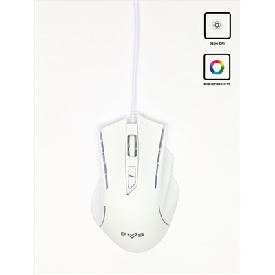 RATÓN GAMING ÉLITE CON LUCES LED