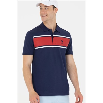 Erkek Lacivert Polo Yaka Tişört