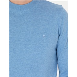 Mavi Melanj Slim Fit Bisiklet Yaka Basic Triko Kazak