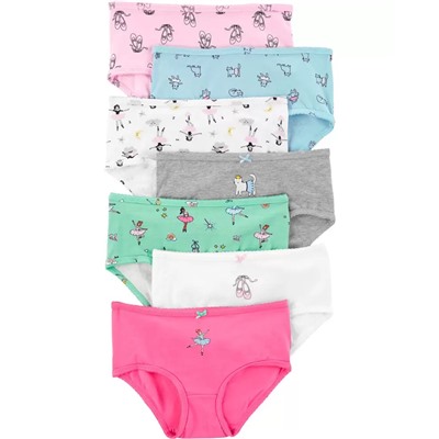7-Pack Ballet Stretch Cotton Undies