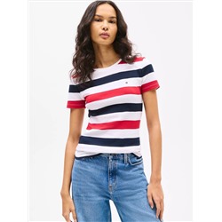 Multicolor Rugby Stripe T-Shirt