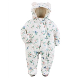 Carter's Hooded Floral Bunting