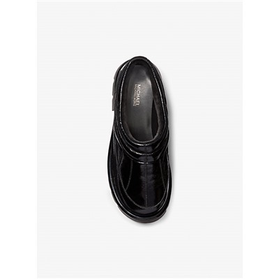Barton Crackled Patent Leather Slipper
