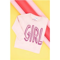 Kız Çocuk Toz Pembe Sweatshirt