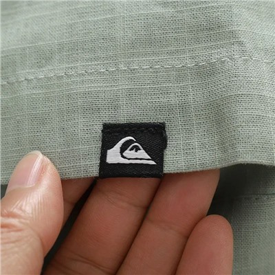 Мужская рубашка с напечатанным растительным принтом  Quiksilve*r 👕