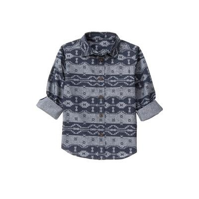 Geo Chambray Shirt
