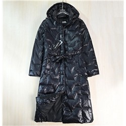 Женский стеганый пуховик средней длины с утиным пухом KARL LAGERFEL*D ОРИГИНАЛ! 😎