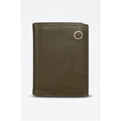 Cartera Badge Marrón