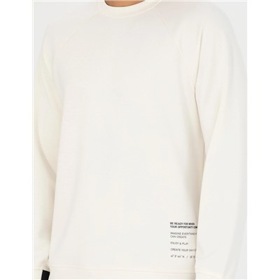 Ekru Regular Fit Sweatshirt