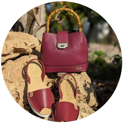 AB.Zapatos · 3202 · Granate+Ab.Zapatos PELLE Bambu (630) vino АКЦИЯ