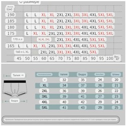 Набор мужских трусов  MIIO*W