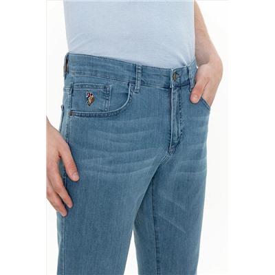 Erkek Koyu Mavi Jean Pantolon