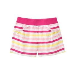 Shirred Pocket Shorts