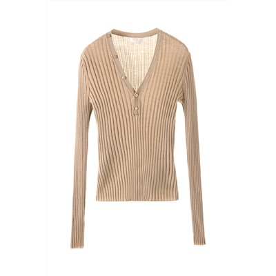 Jersey de lana Beige