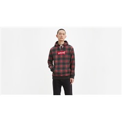 Levi’s® Logo Plaid Hoodie