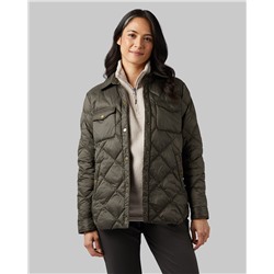WOMEN'S LIGHTWEIGHT POLY-FILL SHIRT JACKET