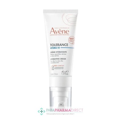 Avène Tolérance Hydra-10 Crème Hydratante 40ml