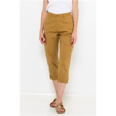 Pantalón pirata Camel
