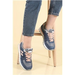 Hammer JackPeru 574 Kadın Günlük Sneaker Spor Ayakkabı 19250 Koyu Indigo Pudra V3