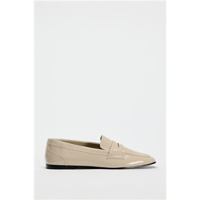 PATENT-FINISH LOAFERS
