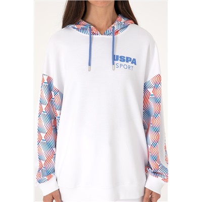Kadın Beyaz Sweatshirt