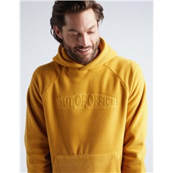 Hooded Sweatshirt, Men, Dark Yellow