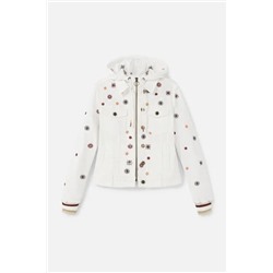 Chaqueta slim vaquera bimateria