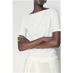 FADED COTTON T-SHIRT