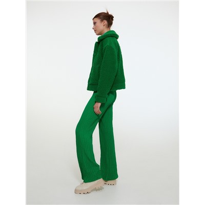 Hose aus Strukturjersey
