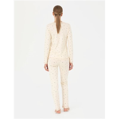 Açık Sarı Pijama Takımı