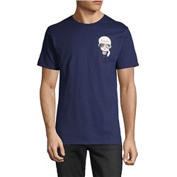 KARL LAGERFELD PARIS Graphic Cotton T-Shirt