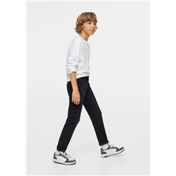 Jeans regular rotos decorativos -  Niño | MANGO OUTLET España