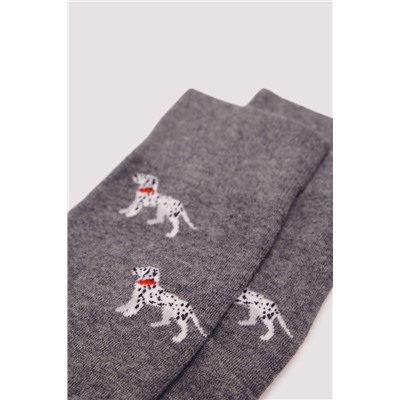 Calcetín algodón dálmata