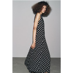 ZW COLLECTION POLKA DOT MIDI DRESS