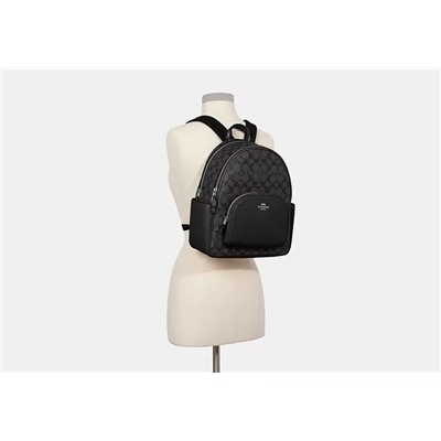 Court Backpack In Signature Canvas