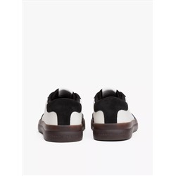 Contrast Suede Sneaker