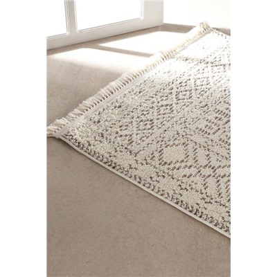 Foıson Halı - Krem - 80x150 cm