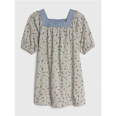 Toddler Squareneck Dress